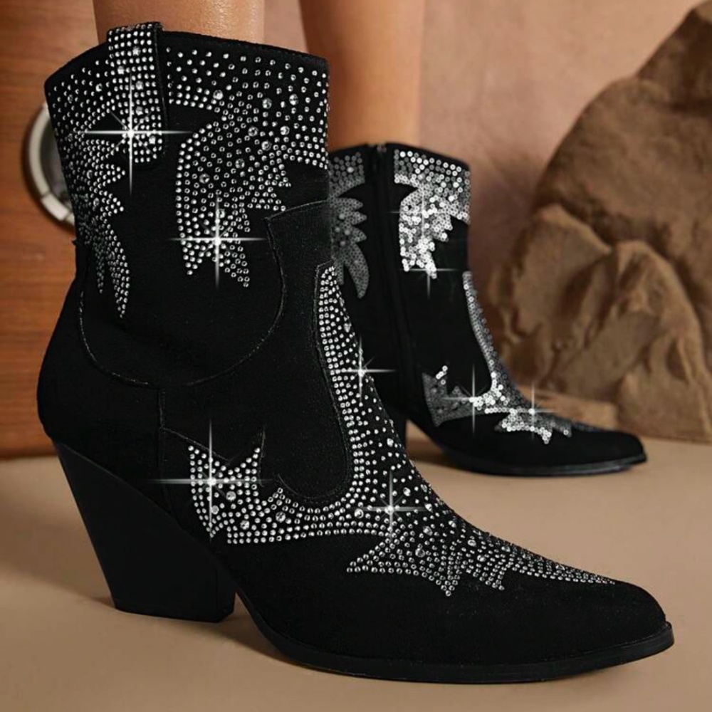 Black booties